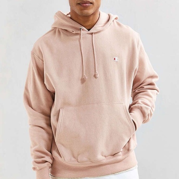 champion hoodie in pink